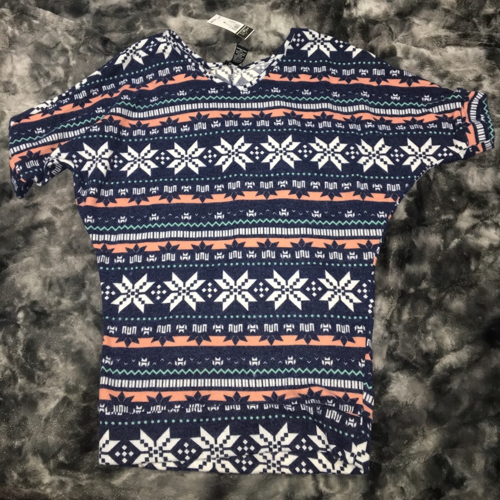 Soft designed sweater